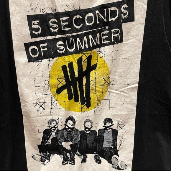 AU: NWT 5 Seconds Of Summer - Womens Pull & Bear Tank Top Sz L - Picture 4 of 7